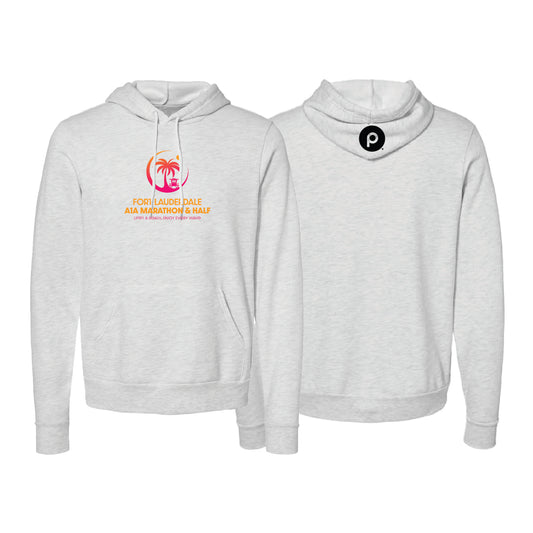 A1A Tri-Blend Pullover Fleece Hoodie - Unisex - Ash